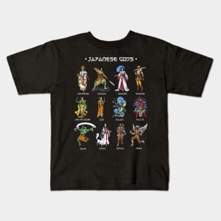 Japanese Mythology Gods Kids T-Shirt